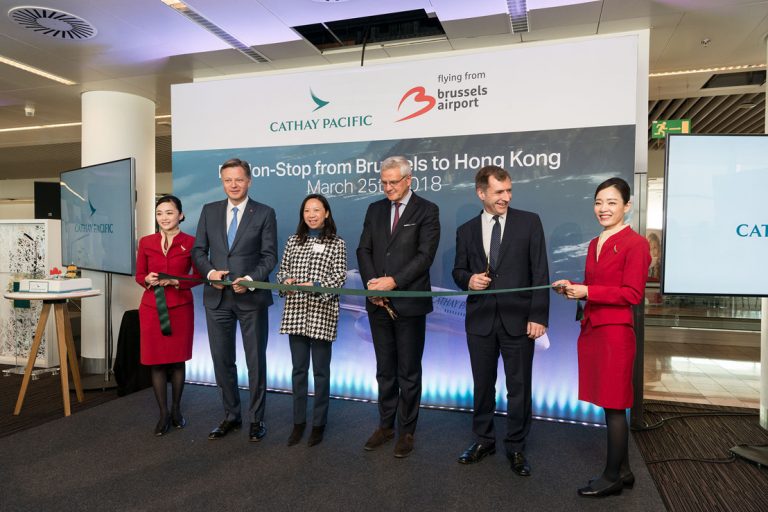 国泰抢在比利时航空前头：先行开通布鲁塞尔直飞香港航线！