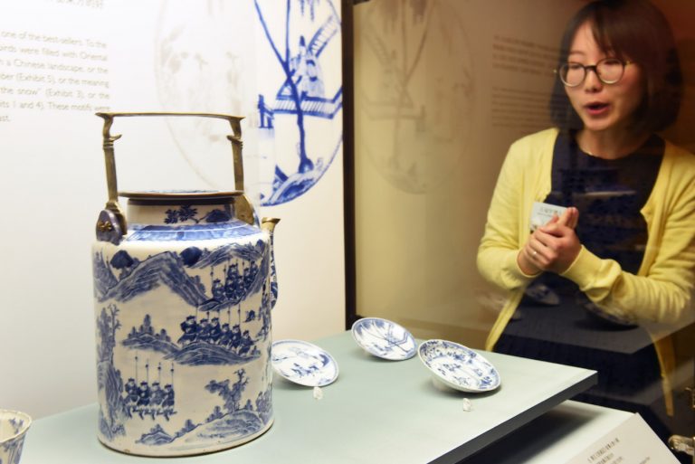 中國外銷茶具展 紋飾獨特影響歐洲東南亞