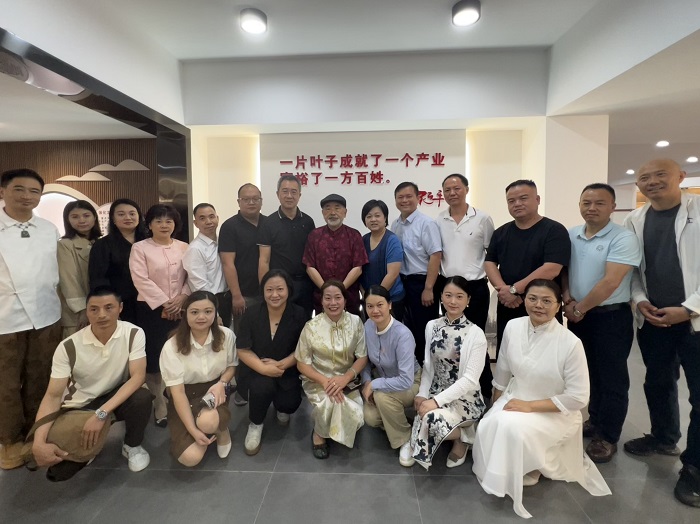 中華茶文化學會在福州市晉安區考察交流